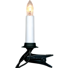 Weihnachtsbaumbeleuchtung Star Trading Candle Lights SVEA White Weihnachtsbaumbeleuchtung 25 Lampen