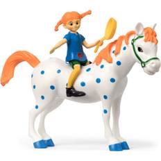 Micki Pippi Longstocking & The Little Old Man Figure Set