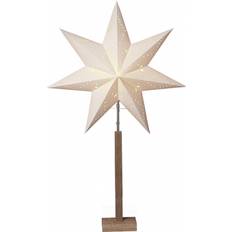 Weiß Weihnachtssterne Star Trading Karo Classic Weihnachtsstern 10cm