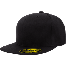 Herren - Wolle Caps Flexfit 210 Premium Fitted Cap - Black