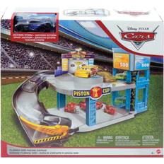 Pixar Cars Toy Garage Mattel Disney Pixar Cars Florida 500 Racing Garage Playset