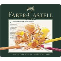 Buntstifte Faber-Castell Polychromos Colour Pencils Tin 24-pack