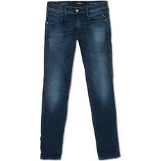 L - Polyester Jeans Replay Anbass Hyperflex Re-Used Jeans - Dark Blue