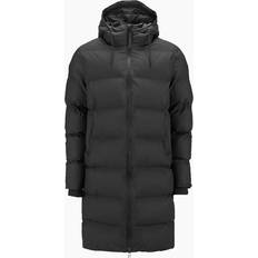 Herre - M Kåper & Frakker Rains Long Puffer Jacket Unisex - Black