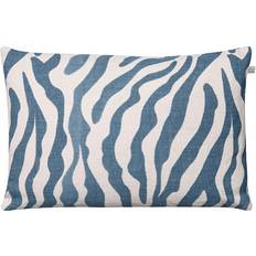 Chhatwal & Jonsson Zebra Kissenbezug Blau (60x40cm)