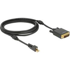 DeLock DVI-D Dual Link - DisplayPort Mini (screw) 2m