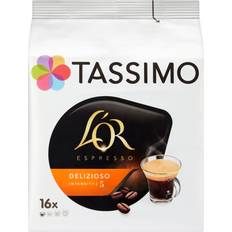 Tassimo L'Or Espresso Delicious 4.176oz 16 5