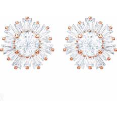 Swarovski Sunshine Earrings - Rose Gold/Transparent