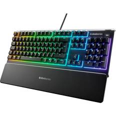 SteelSeries Gaming tastatur Tastaturer SteelSeries Apex 3 (Nordic)