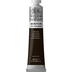 Svarte Oljemaling Winsor & Newton Winton Oil Colour Ivory Black 200ml