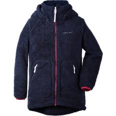 Didriksons Overdeler Didriksons Bleia Girl's Pile Hoodie - Navy (501957-039)