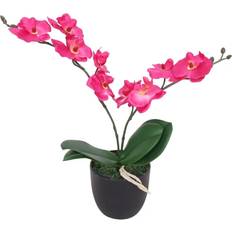 Kunstige planter vidaXL Artificial Orchid Plant with Pot Kunstig plante