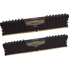 Corsair DDR4 RAM minne Corsair Vengeance LPX Black DDR4 3600MHz 2x32GB (CMK64GX4M2D3600C18)
