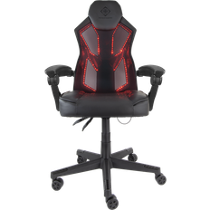 RGB LED-Beleuchtung Gaming-Stühle Deltaco GAM-086 Gaming Chair with RGB Lighting - Black