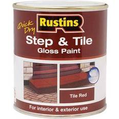 Rustins Quick Dry Step & Tile Floor Paint Red 0.5L
