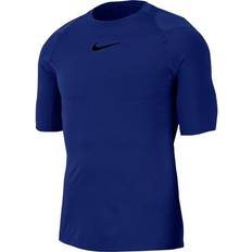 Nike Pro AeroAdapt Short-Sleeve Top Men - Deep Royal Blue