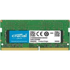 Crucial RAM minne Crucial SO-DIMM DDR4 2666MHz 8GB (CT8G4S266M)
