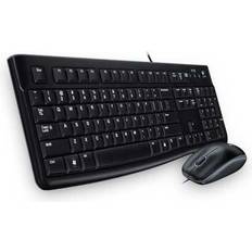 Logitech Full størrelse - Nei Tastaturer Logitech Desktop MK120 (Nordic)