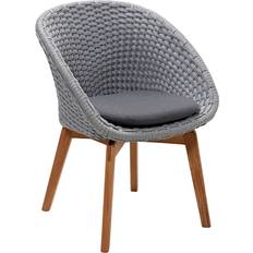 Teak Patio Furniture Cane-Line Peacock Garden Dining Chair