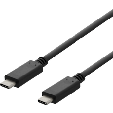 Deltaco 3A USB C - USB C 2.0 M-M 2m