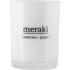 Glas Duftkerzen Meraki White Tea & Ginger Large Duftkerzen