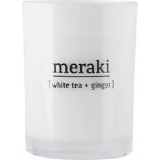 Innredningsdetaljer på salg Meraki White Tea & Ginger Large Duftlys
