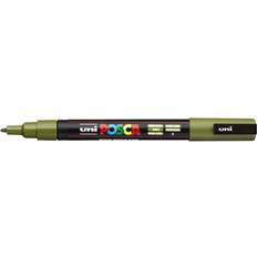 Vannbasert Tusjer Uni Posca PC-3M Fine Bullet Khaki Green 1.3mm