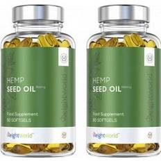 WeightWorld Hemp Seed Oil Softgels 180 Stk.