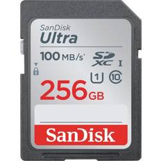 256 GB - SDXC Memory Cards SanDisk Ultra SDXC Class 10 UHS-I U1 100MB/s 256GB