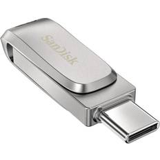 32 GB - USB Type-C Minnepenner SanDisk Ultra Dual Drive Luxe 32GB USB 3.1