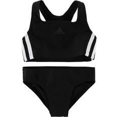 Bikinis Adidas Girl's 3-Stripes Bikini - Black/White (DQ3318)