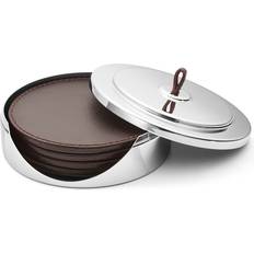 Stainless Steel Coasters Georg Jensen Manhattan Coaster 12cm 4pcs