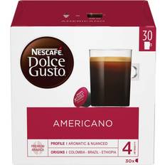Kaffekapsler Nescafé Dolce Gusto Americano 300g 30st