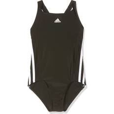 adidas Girl's 3-Stripes Swimsuit - Black/White (BP5449)