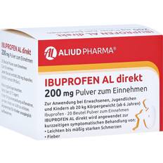 Ibuprofen Rezeptfreie Arzneimittel Ibuprofen AL Direkt 200mg 20 Stk. Sachet