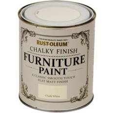 Rust-Oleum Furniture Holzfarbe Chalky White 0.75L