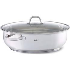 Fissler Töpfe Fissler Stainless Steel Roaster Oval med lock 8.8 L 38 cm