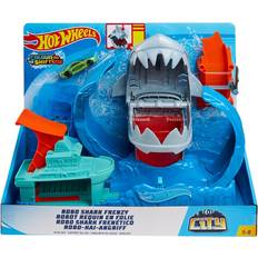 Hot Wheels Play Set Hot Wheels City Color Shifter Shark Jump Play Set