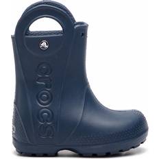 Blue Rain Boots Children's Shoes Crocs Kid's Handle It Rain Boot - Navy