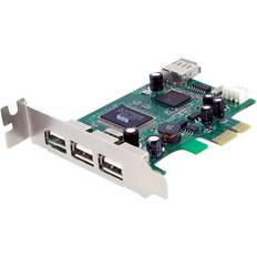 PCIe x1 Controller Cards StarTech PEXUSB4DP