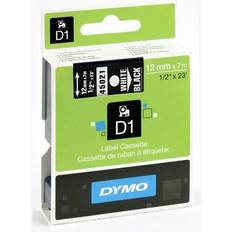 Dymo Merkemaskiner & Etiketter Dymo Label Cassette D1 1.2cmx7m