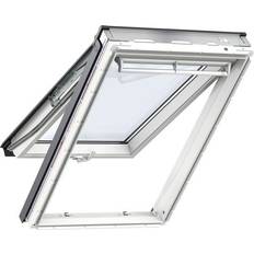 Velux GPU 0066 MK04 Aluminium, Tre Takvindu 3-glassvindu 78x98cm