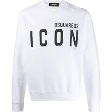 DSquared2 Herren - Sweatshirts Pullover DSquared2 Crewneck Sweatshirt - White