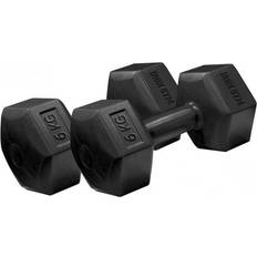 Jern Dumbbells Iron Gym Fixed Hex Dumbbells 2x6kg