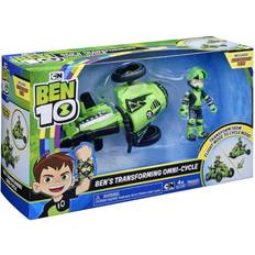 Ben 10 Action Figures Playmates Toys Bens Transforming Omni Cycle