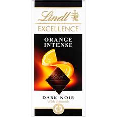 Lindt Sjokolade Lindt Excellence Orange Intense Dark Chocolate 100g 1pakk