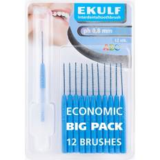 Mellomromsbørster Ekulf pH 0.8mm 12-pack