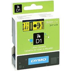 Markierungsband Dymo Label Cassette D1 Black on Yellow 1.9cmx7m