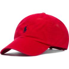 Herren - Rot Accessoires Polo Ralph Lauren Cotton Chino Baseball Cap - Rl2000 Red/Blue