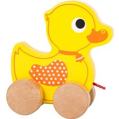 Small Foot Pull Along Animal Duck 11013